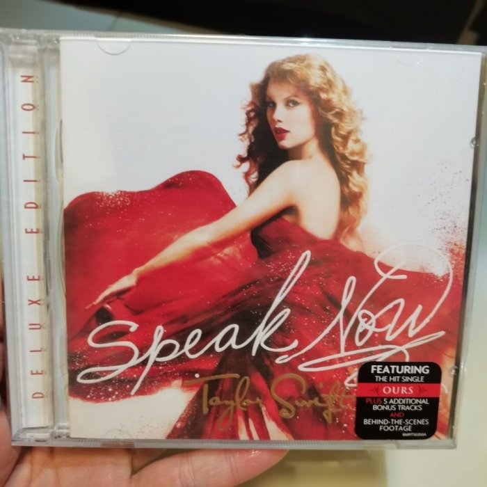 全新未拆~泰勒斯威夫特霉霉Taylor Swift Speak Now 豪華版2CD 全新現貨| Yahoo奇摩拍賣