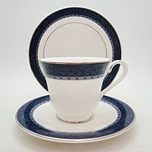 【timekeeper】  英國製St Michael Hampton三件式骨瓷咖啡杯+盤(免運)