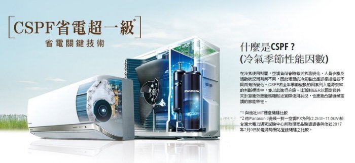 Panasonic國際PX系列變頻壁掛式冷氣機 CS-PX110FA2/CU-PX110FCA2 [免運送安裝]