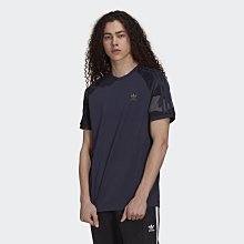 南◇2021 8月 ADIDAS ORIGINALS 短袖上衣 H13487 深藍 迷彩 印花 棉質 休閒短TEE