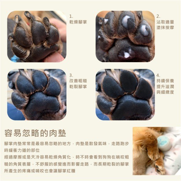 Pet's Talk~Dirty Dog趴趴走乳油木果護掌霜20g