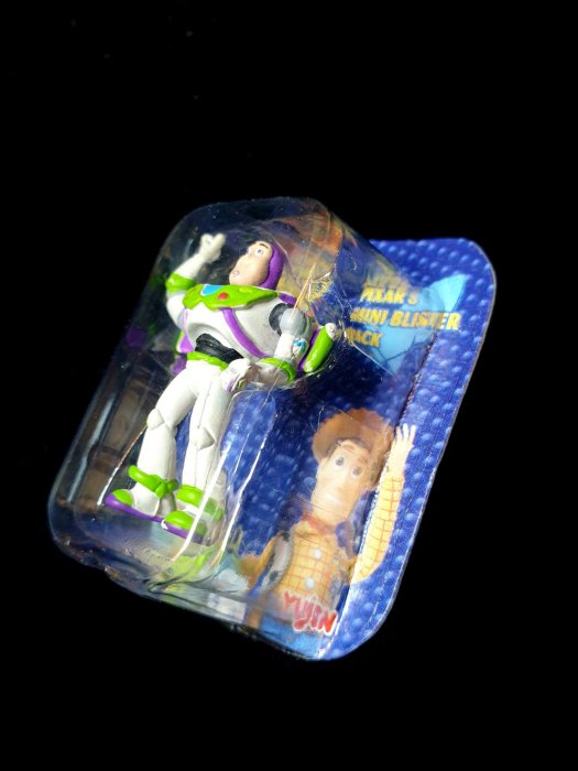 C-11 櫃 ： 巴斯光年 玩具總動員 TOY STORY MINI BLISTER 迷你小吊卡 YUJIN　富貴