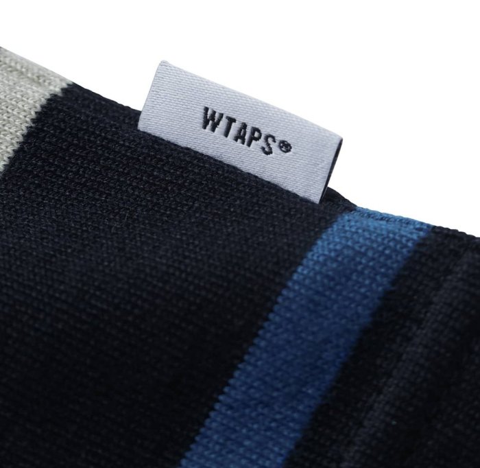 日貨代購CITY】2022AW WTAPS BDY 02 LS COTTON TEXTILE 條紋長T