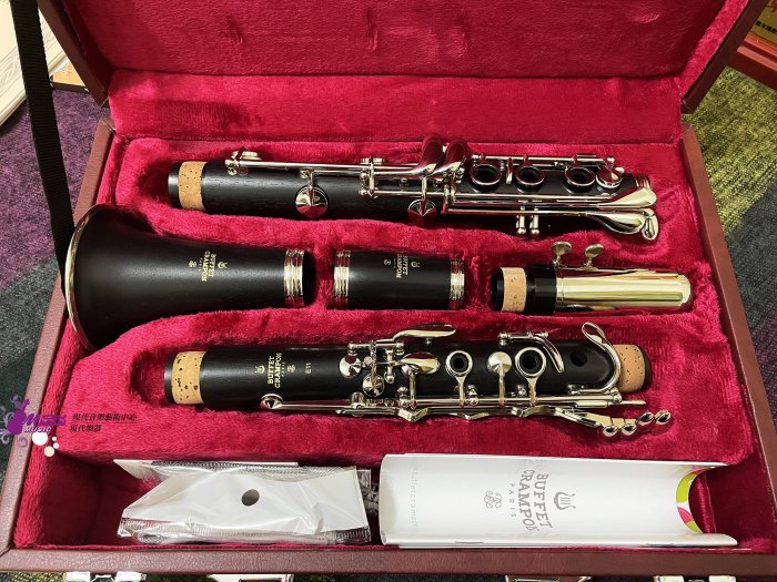 【現代樂器】現貨！最新德製Buffet E-11 Clarinet 豎笛 單簧管 黑檀木管身