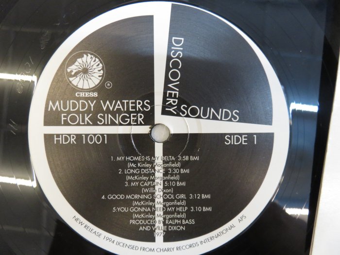 【柯南唱片】Muddy Waters - Folk Singer//發燒名盤＞＞1994年英版LP