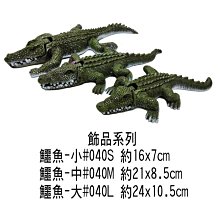 微笑的魚水族☆氣動飾品 鱷魚先生===小鱷魚#040S 尺寸約:16x7cm