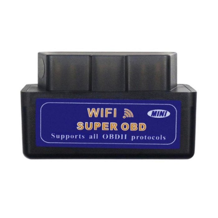 Super MINI ELM327 V1.5 OBD2 WIFI OBD汽車故障檢測儀3色可選