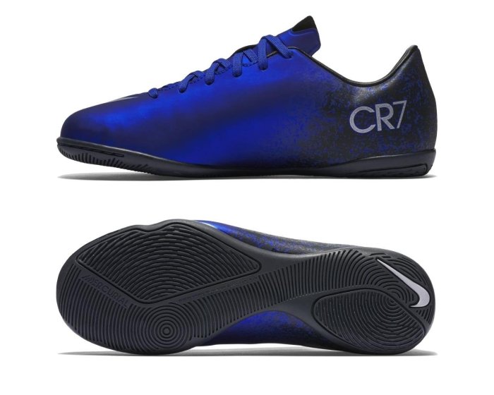 =CodE= NIKE MERCURIAL VICTORY V CR IC休閒足球鞋(藍)684851-404 中童 女