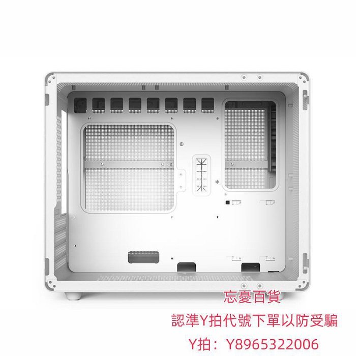 電腦機殼V300電腦主機箱臺式機MATX全側透加厚mini迷你海景房頂部240水冷