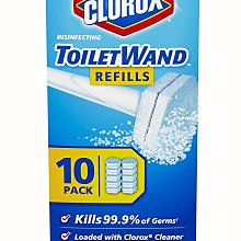 【易油網】【售完】CLOROX 可換頭馬桶刷 神奇棒 ToiletWAND 含6個清潔頭 29.5g BREF