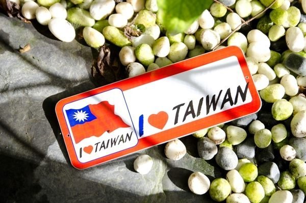 【衝浪小胖】台灣造型停車牌/國旗/中華民國/Taiwan/超過10個國家可選購