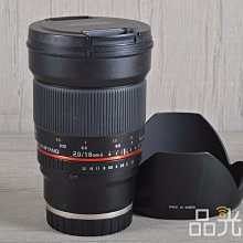 【品光數位】SAMYANG 16mm F2 ED AS 手動鏡 FOR E-Mount #106716