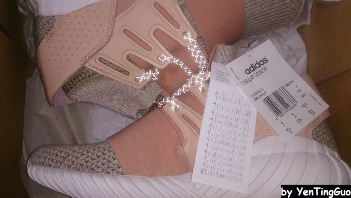 【100%正品現貨】Adidas Tubular DOOM女PK編織 BB2390粉紅白PINK針織襪套3M反光Y3非yeezy黑藍灰老爹鞋EQT椰子BASK