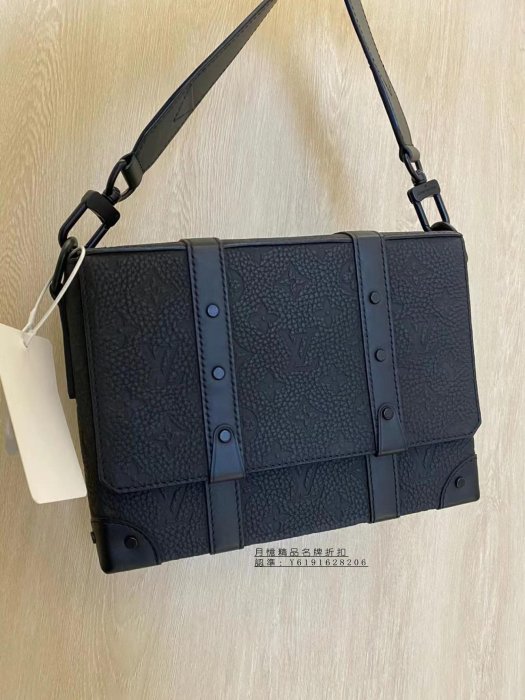 月憶精品 LV 路易威登 TRUNK 男生郵差包 單肩包 斜挎包 M57726