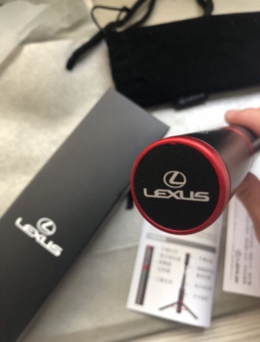 Lexus藍芽遙控三腳自拍棒 藍芽 全新未拆未使用(產品設計質感）