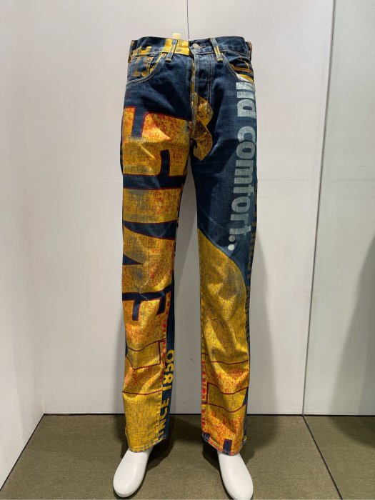 LEVIS 55501 0802 博物館購入LVC 復刻版超稀有藝術收藏品| Yahoo奇摩拍賣