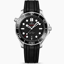 OMEGA 210.32.42.20.01.001 歐米茄 手錶 42mm 海馬300 黑面盤 陶瓷圈 膠帶