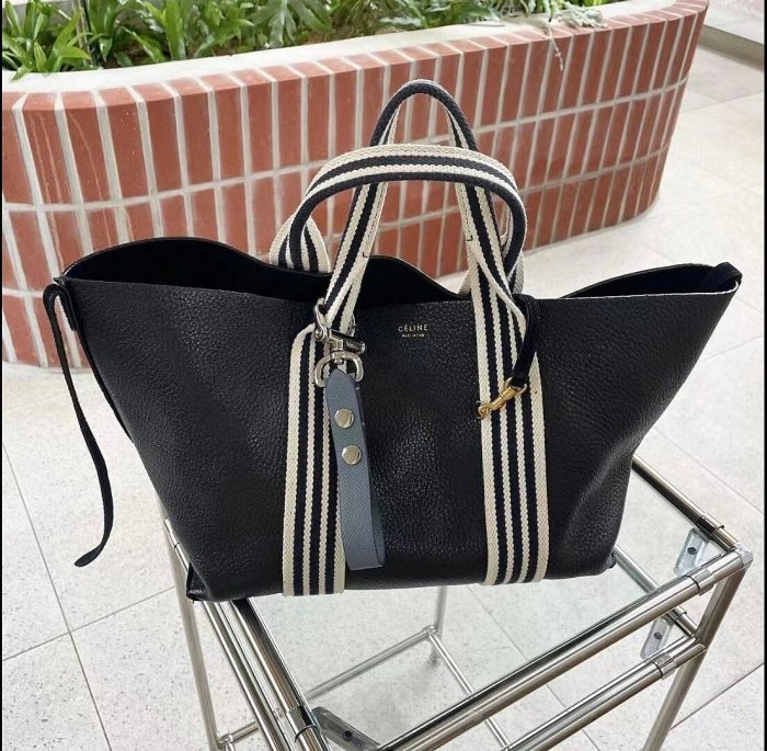 Old Celine 雙面托特包