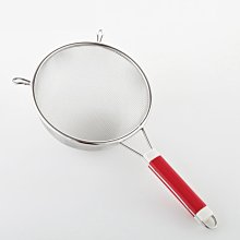 餐具廚房用品不銹鋼雙耳撈勺漏勺過濾網勺密網油撈勺(小號)D56