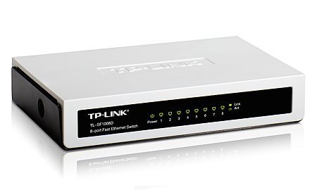 ☆天辰3C☆中和  TP LINK TL SF1008D 8埠 10/100Mbps 桌上型交換器 8PORT 隨插即用