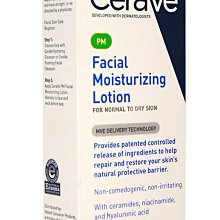 【易油網】【缺貨】CeraVe 夜間臉部乳液 Facial Lotion 3oz 89ml #5DABC