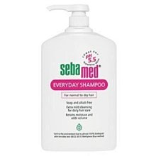 美國愛買 SEBA 施巴 PH5.5 溫和洗髮乳1000ml