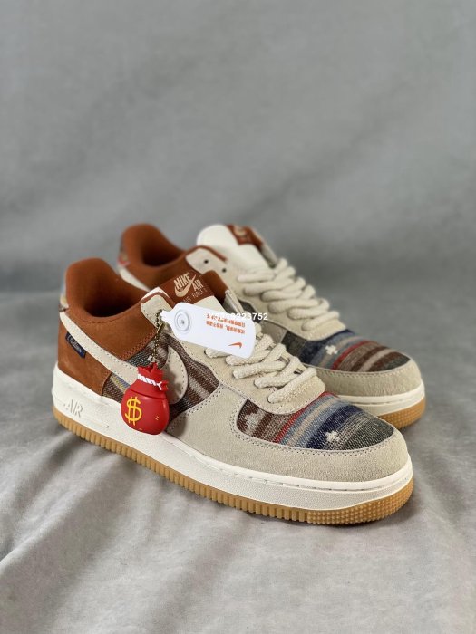 Nike Air Force 1 Low 'Toll Free'  通勤 休閒 滑板鞋 男女鞋 CW2288-666