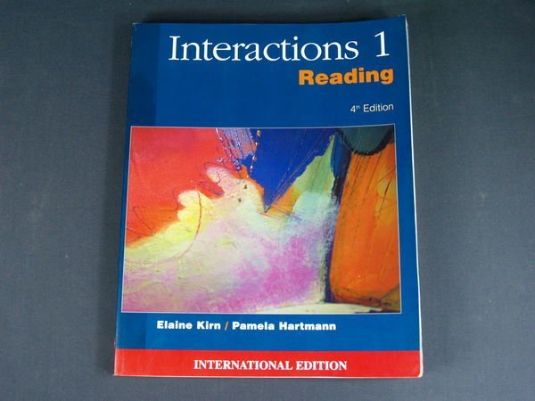 【懶得出門二手書】《Interactions 1》ISBN:0071180125│McGraw-Hill│Elaine Kirn│八成新