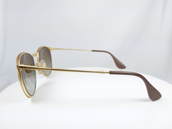 『逢甲眼鏡』Ray Ban雷朋 全新正品 太陽眼鏡 古銅金粗框 紅棕色偏光鏡面 【RB3539-112/TS】