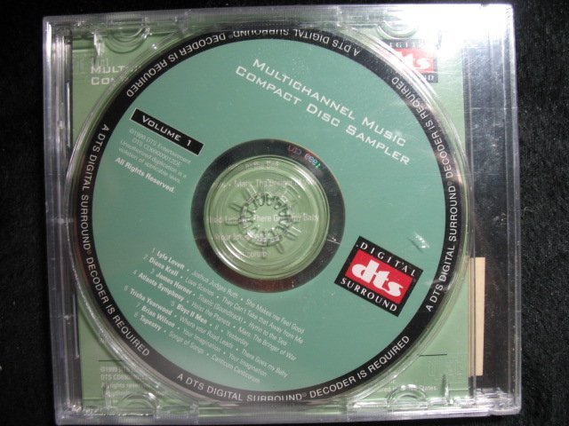 DTS CD 發燒精選集測試天碟 - 安娜克瑞兒 爵士美聲 電影配樂等 - 1993年全新版 - 501元起標