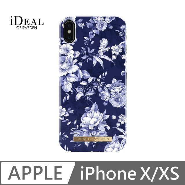 【現貨】ANCASE iDeal Of Sweden iPhone X/Xs 北歐時尚瑞典流行手機殼-藍彩繽紛