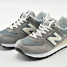 【實拍】NEW BALANCE 574 慢跑鞋 NB574 灰藍 水泥灰 復古 麂皮 男女鞋