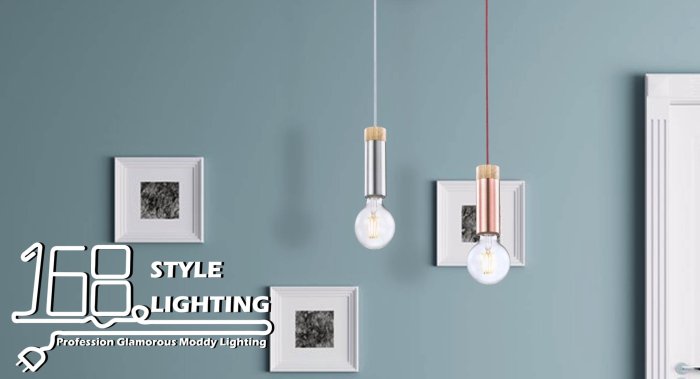 【168 Lighting】時尚麥克風《木藝吊燈》（兩色）GK 81293-5