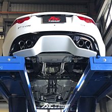 【YGAUTO】FI Jaguar F-Type R 5.0 Supercharged 中尾段閥門排氣管 全新升級 底盤