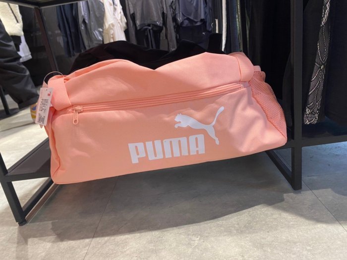 【豬豬老闆】PUMA Phase 手提包 肩背包 旅行袋 健身袋 男女款 黑07803301 粉07803354