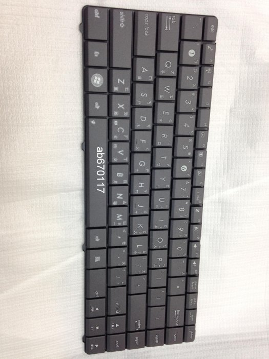 華碩 筆記型電腦專用 ASUS KEYBOARD UL30 UL30A U31S U35 U45 鍵盤