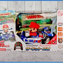 =海神坊=日本原裝空運 366552 MARIO 超級瑪莉兄弟 10吋 瑪利歐 無線遙控車 F1賽車 時速10公里