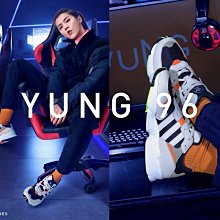 【Dr.Shoes 】Adidas Originals Yung-96 男鞋 復古 休閒 老爹鞋 卡其 橘 F35017