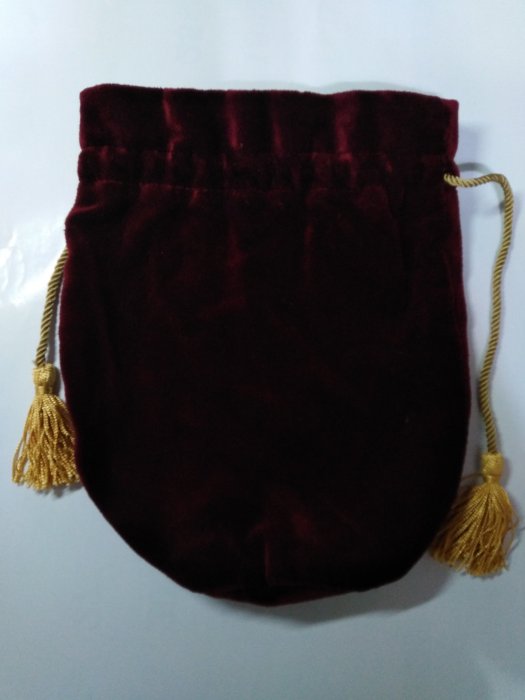 (二手近全新) Royal Salute 皇家禮炮21年 酒瓶絨布套 (紅色) 絨布套酒袋
