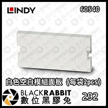 數位黑膠兔【 LINDY 林帝 60540 白色空白模組面板 (每袋2pcs) 】