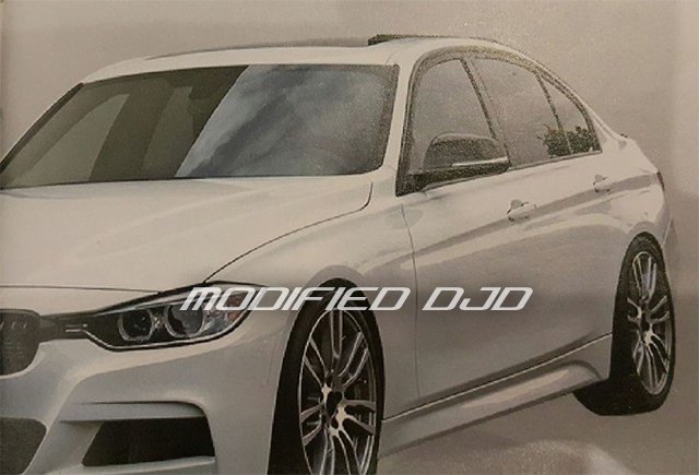 DJD Y0627 BMW F30 L.C.I 15年 M-TECH 側裙