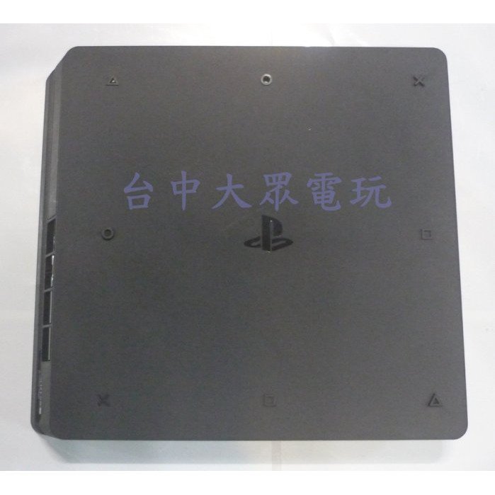 PS4 主機 500G 500GB Slim 薄版 黑色 2017型 **(二手主機商品) 實體店面【台中大眾電玩】北屯