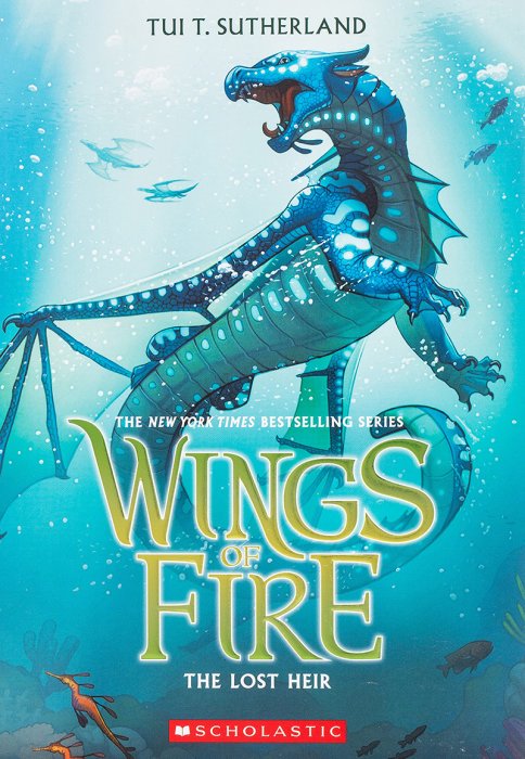 ＊小貝比的家＊WINGS OF FIRE 02: THE LOST HEIR/平裝/12歲以上