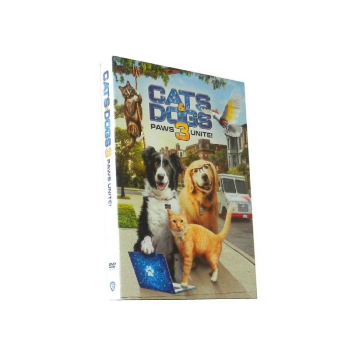 貓狗大戰3爪爪集結! Cats & Dogs 3 Paws Unite! 高清電影DVD