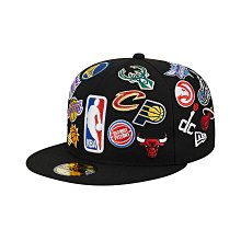 NEW ERA 59FIFTY 5950 NBA ASG24 全隊徽 黑 全封帽 棒球帽 ⫷ScrewCap⫸