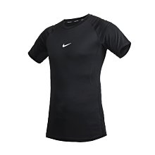 NIKE 男短袖緊身衣(Dri-FIT 休閒 上衣「FB7933-010」≡排汗專家≡