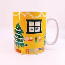 日本商品聖誕節慶風格陶瓷馬克杯
