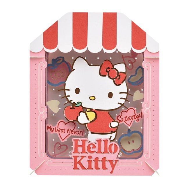 紙劇場 凱蒂貓 紙雕模型 紙模型 立體模型 Hello Kitty PAPER THEATER【517373】