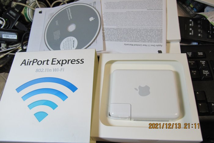 蘋果 Apple Airport Express A1264】802.11n Wi-Fi 無線基地台 無線分享器