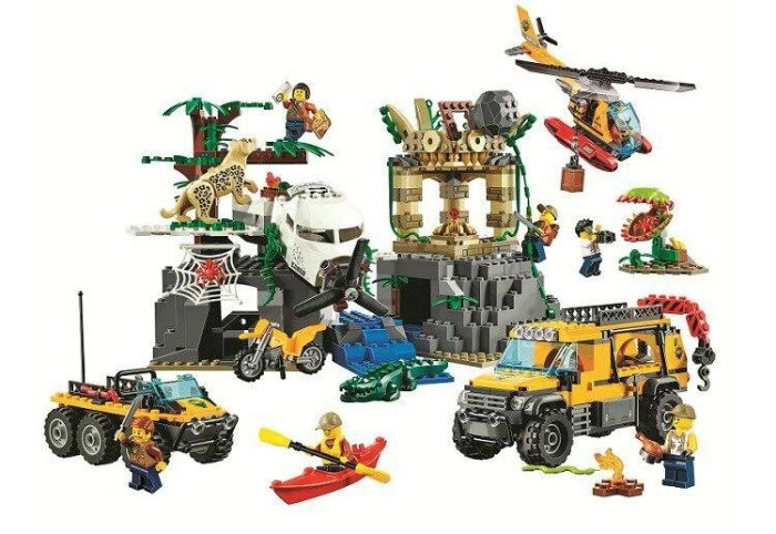 全新未拆正品 現貨 樂高 LEGO 60161 城市 CITY系列 叢林探險站 Jungle Exploration Site